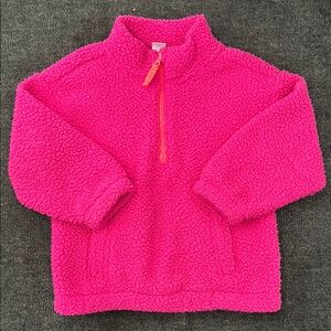 Gap Bright Pink 1/4 Zip Fleece Pullover